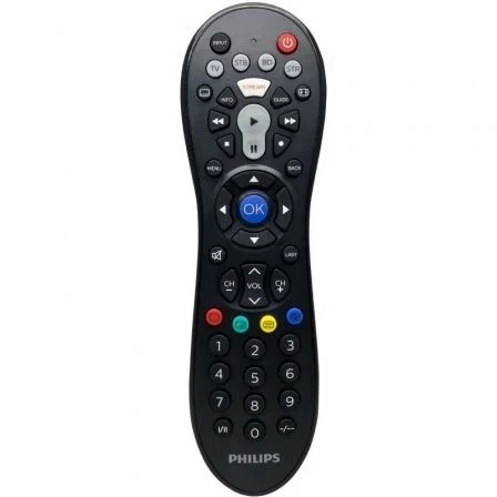 Philips SRP3014/10 - Mando a Distancia Universal 4 en 1 para TV, Smart TV, Reproductores, Barras de Sonido y Consolas, con Aprendizaje y Biblioteca de Códigos IR Philips SRP3014/10 - Mando a Distancia Universal 4 en 1 para TV, Smart TV, Reproductores, Barras de Sonido y Consolas, con Aprendizaje y Biblioteca de Códigos IR